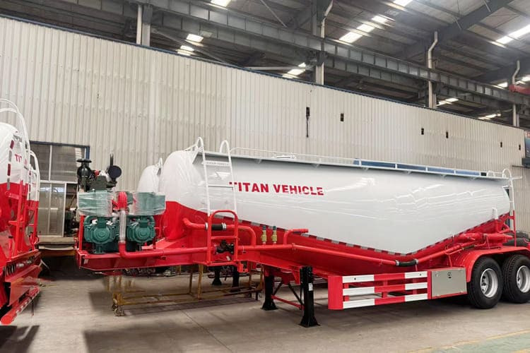 TITAN Dry Bulk Tanker Trailer for Sale in Tanzania - Επικαθήμενο βυτίο: φωτογραφία 1 TITAN Dry Bulk Tanker Trailer for Sale in Tanzania - Επικαθήμενο βυτίο: φωτογραφία 1