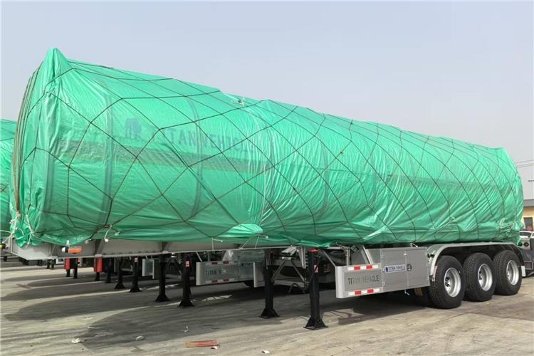 TITAN Tri Axle Aluminum Alloy Tanker Trailer for Sale In Saudi Arabia - Επικαθήμενο βυτίο: φωτογραφία 3 TITAN Tri Axle Aluminum Alloy Tanker Trailer for Sale In Saudi Arabia - Επικαθήμενο βυτίο: φωτογραφία 3