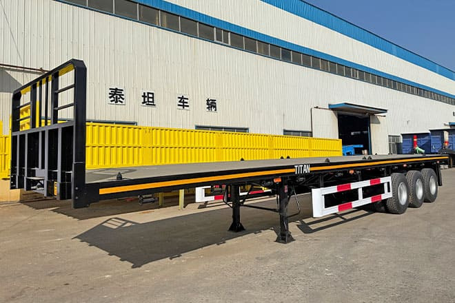 TITAN Tri Axle Flatbed Trailer for Sale in Jamaica - Επικαθήμενο πλατφόρμα/ Καρότσα: φωτογραφία 1 TITAN Tri Axle Flatbed Trailer for Sale in Jamaica - Επικαθήμενο πλατφόρμα/ Καρότσα: φωτογραφία 1