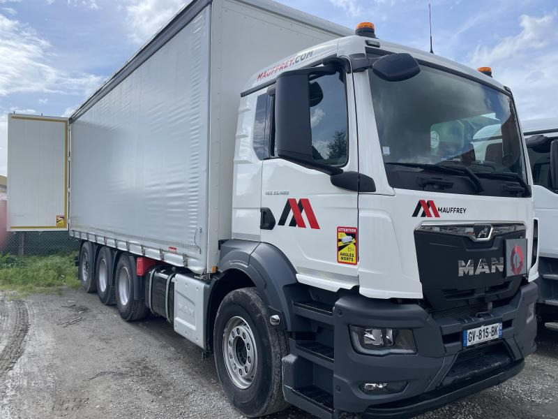 MAN TGS 35.480 - Φορτηγό μουσαμάς: φωτογραφία 2 MAN TGS 35.480 - Φορτηγό μουσαμάς: φωτογραφία 2