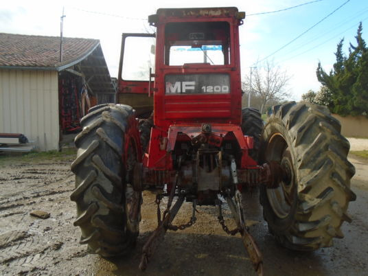 Τρακτέρ Massey Ferguson 1200: φωτογραφία 7