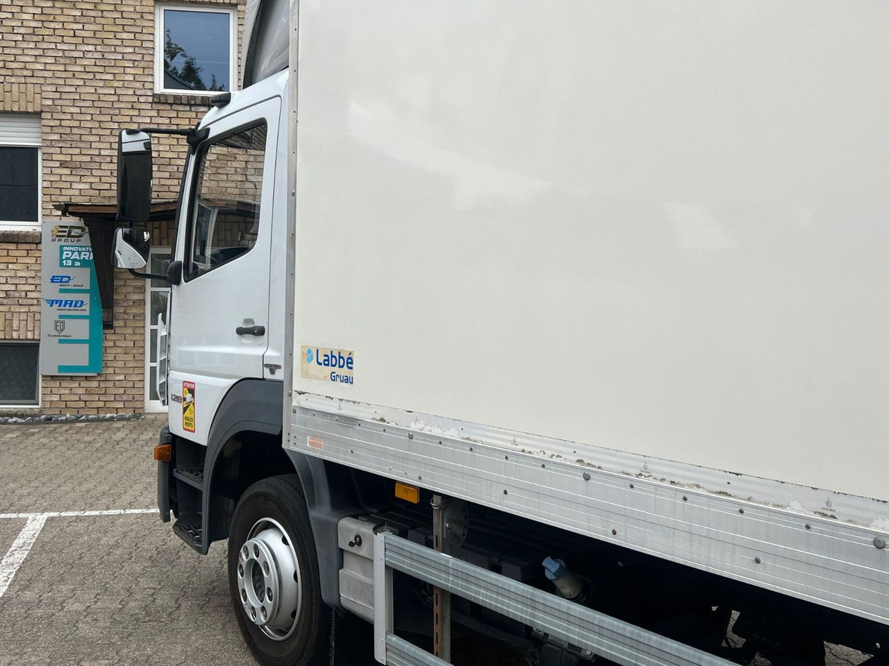 Φορτηγό κόφα Mercedes-Benz Atego 1218 L Classic-Vermietung möglich-ADR-LBW: φωτογραφία 15