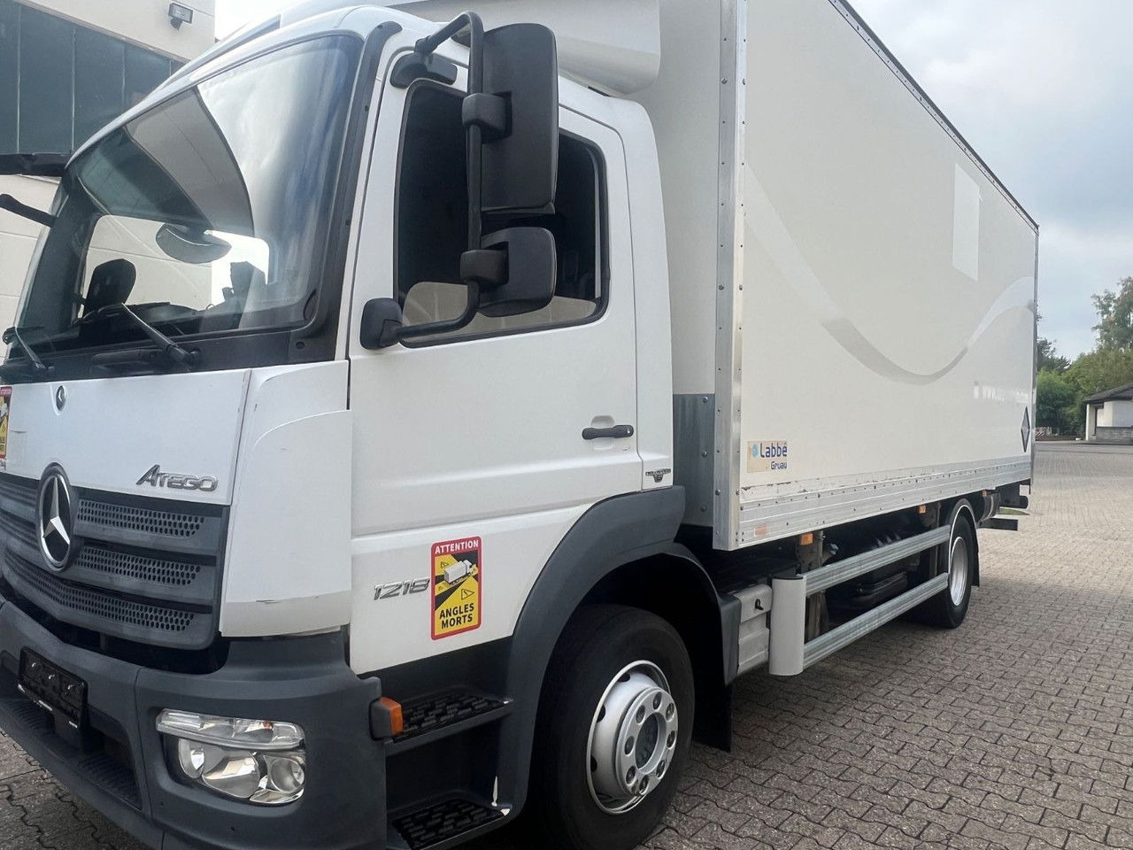 Φορτηγό κόφα Mercedes-Benz Atego 1218 L Classic-Vermietung möglich-ADR-LBW: φωτογραφία 8