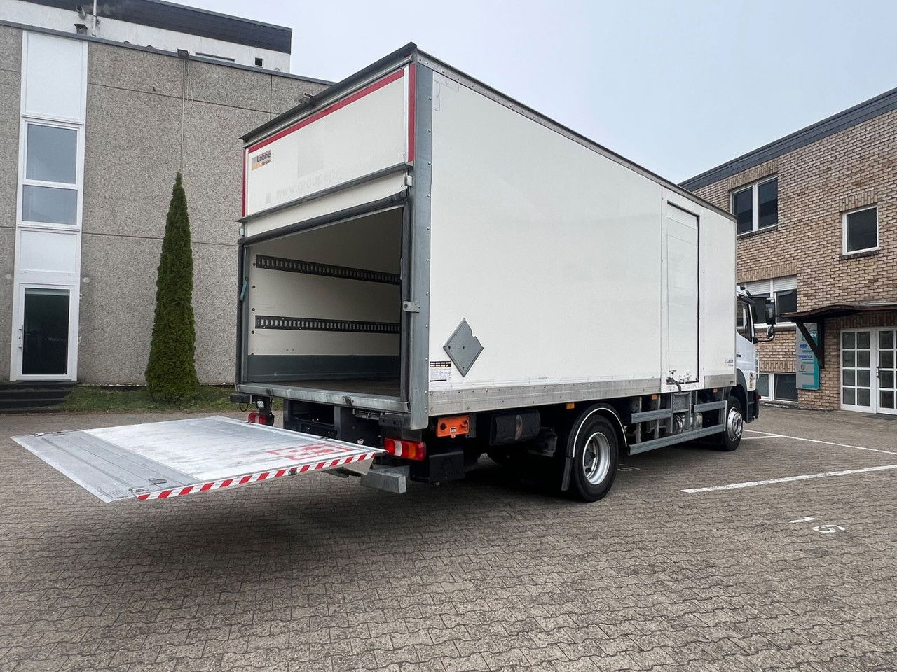 Φορτηγό κόφα Mercedes-Benz Atego 1218 L Classic-Vermietung möglich-ADR-LBW: φωτογραφία 18