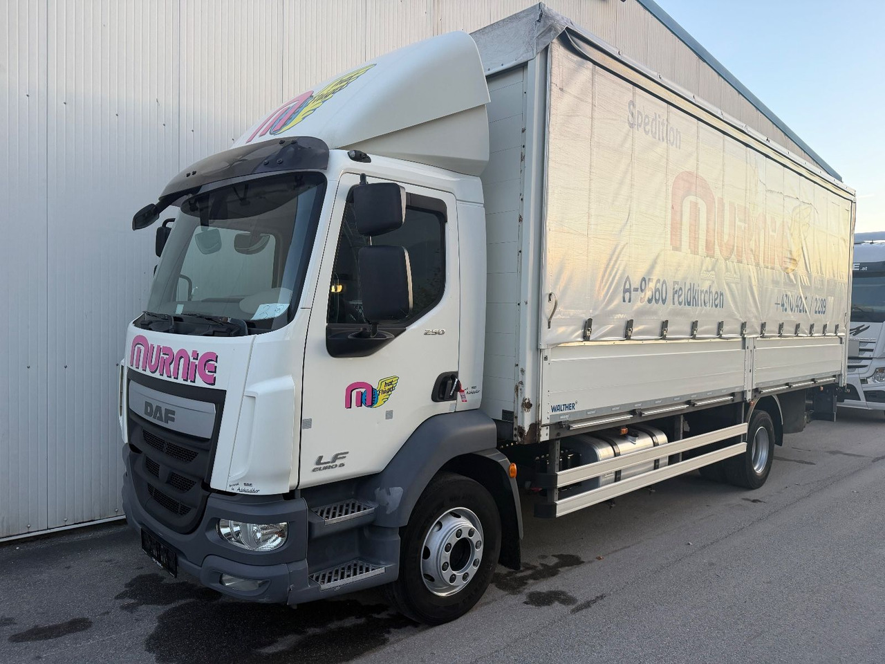 DAF LF 250 16T/LBW €6 - Φορτηγό μουσαμάς: φωτογραφία 1 DAF LF 250 16T/LBW €6 - Φορτηγό μουσαμάς: φωτογραφία 1