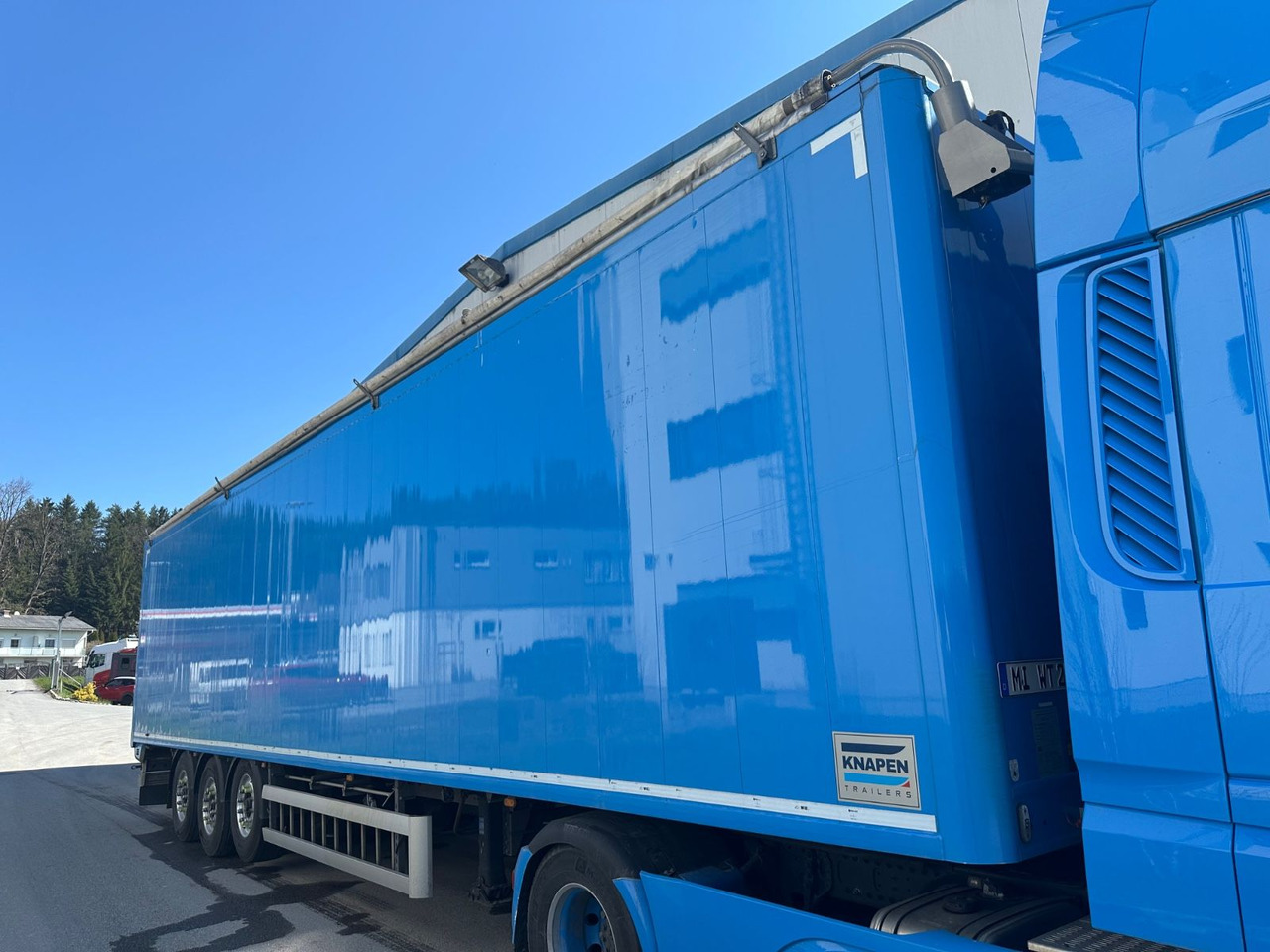 Knapen ALU LIFT E-Verdeck Müllplane - Επικαθήμενο μεταφορική βουτσάς: φωτογραφία 2 Knapen ALU LIFT E-Verdeck Müllplane - Επικαθήμενο μεταφορική βουτσάς: φωτογραφία 2