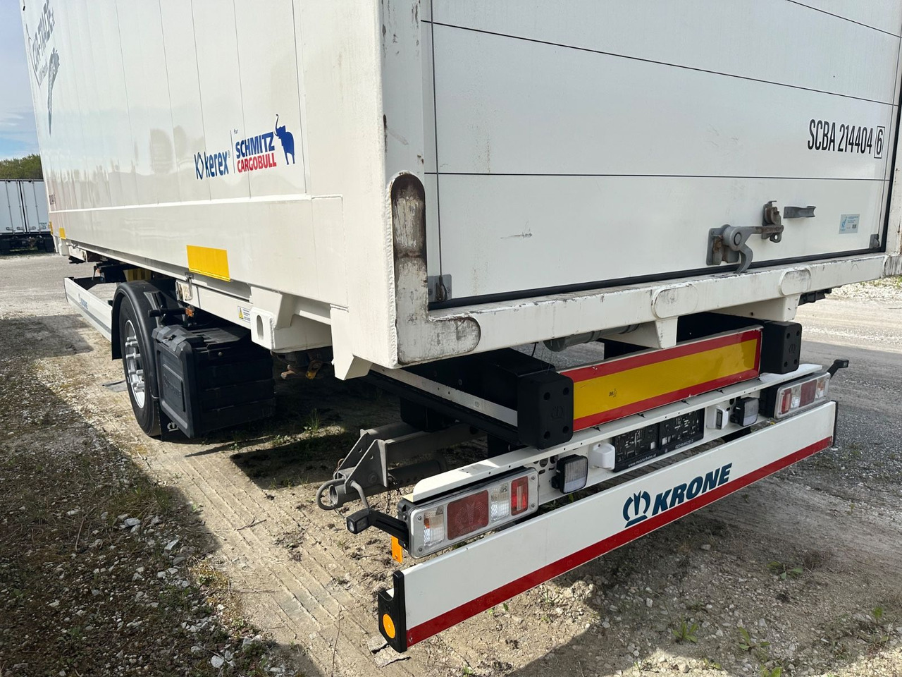 Krone ZE 1 Achs Maxi TÜV neu - Ρυμούλκα μεταφοράς εμπορευματοκιβωτίων/ Κινητό αμάξωμα: φωτογραφία 4 Krone ZE 1 Achs Maxi TÜV neu - Ρυμούλκα μεταφοράς εμπορευματοκιβωτίων/ Κινητό αμάξωμα: φωτογραφία 4
