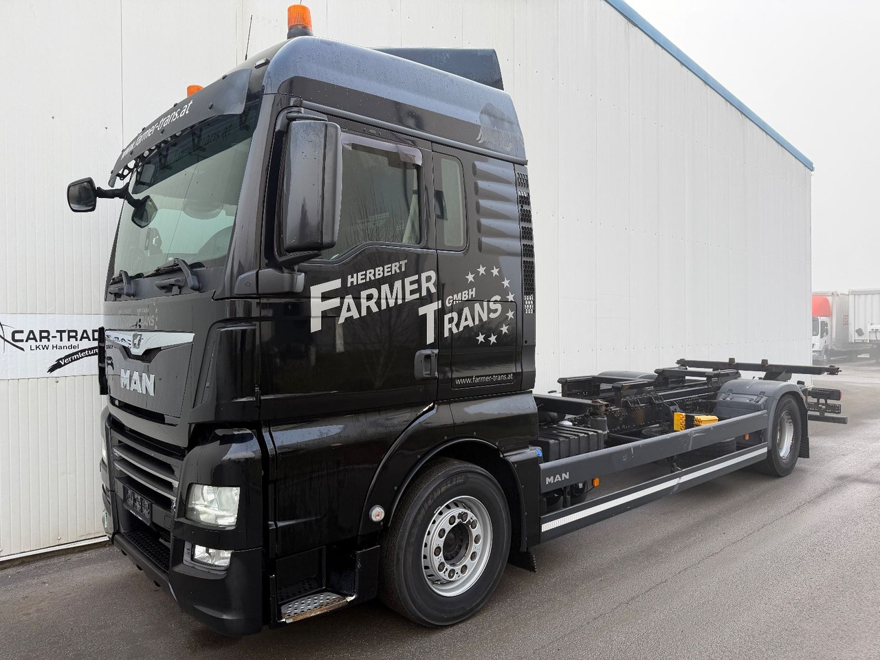 MAN TGX 18.460 Intarder AHK - Φορτηγό μεταφοράς εμπορευματοκιβωτίων/ Κινητό αμάξωμα: φωτογραφία 1 MAN TGX 18.460 Intarder AHK - Φορτηγό μεταφοράς εμπορευματοκιβωτίων/ Κινητό αμάξωμα: φωτογραφία 1