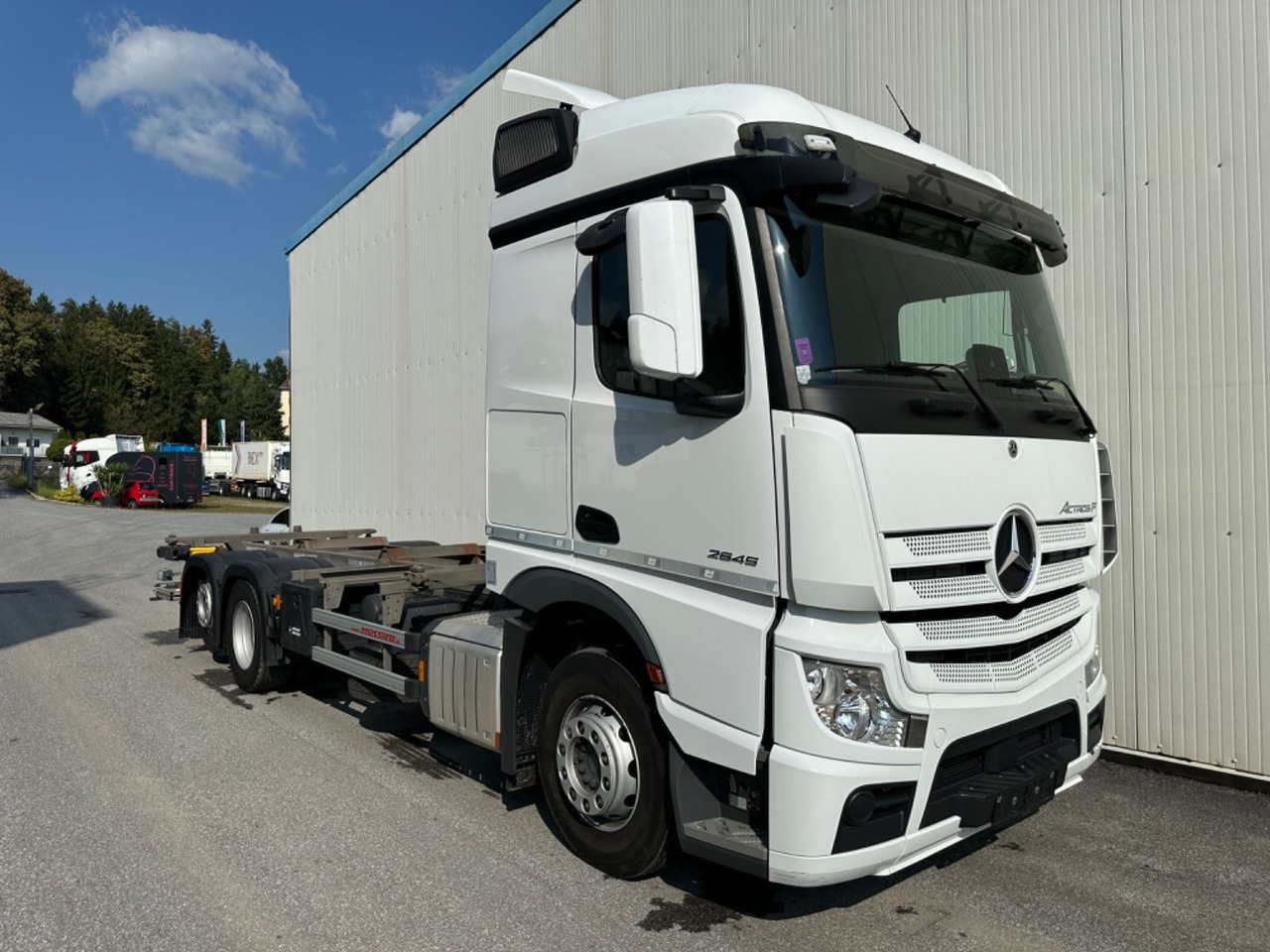 Mercedes-Benz Actros 2545 2T LBW - Φορτηγό μεταφοράς εμπορευματοκιβωτίων/ Κινητό αμάξωμα: φωτογραφία 2 Mercedes-Benz Actros 2545 2T LBW - Φορτηγό μεταφοράς εμπορευματοκιβωτίων/ Κινητό αμάξωμα: φωτογραφία 2