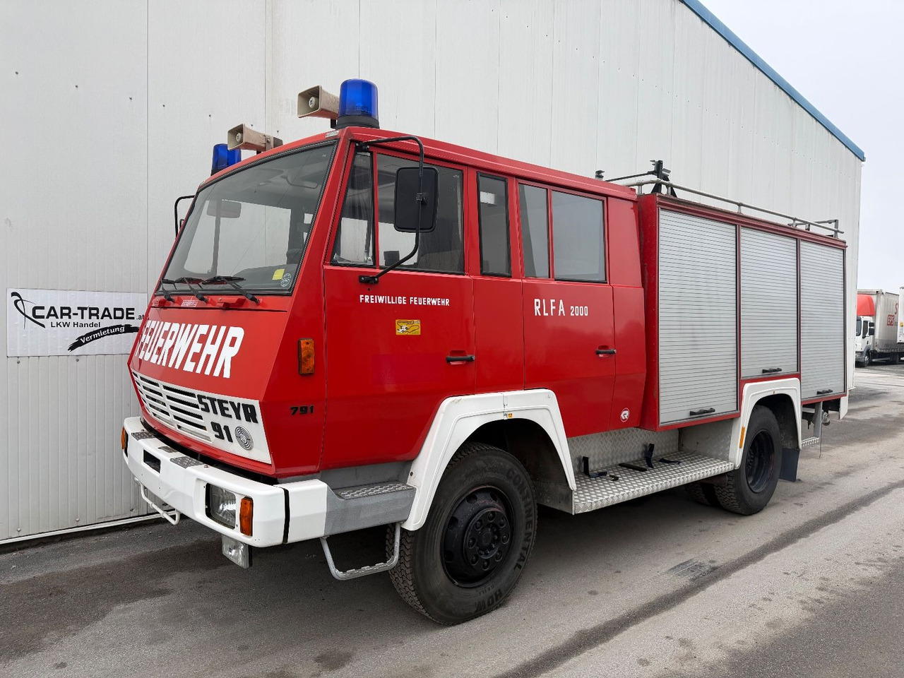 Steyr 791 Feuerwehr 2000L Tank - Φορτηγό: φωτογραφία 1 Steyr 791 Feuerwehr 2000L Tank - Φορτηγό: φωτογραφία 1