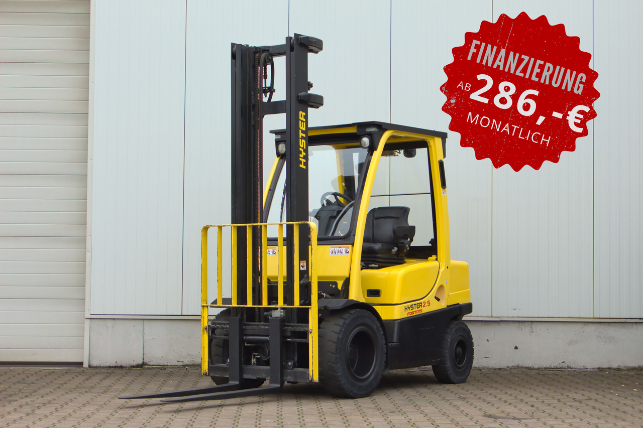 HYSTER Hyster H2.5FT - nur 1370h - Bj. 2013 - mit Beleuchtung - Πετρελαιοκίνητο περονοφόρο: φωτογραφία 1 HYSTER Hyster H2.5FT - nur 1370h - Bj. 2013 - mit Beleuchtung - Πετρελαιοκίνητο περονοφόρο: φωτογραφία 1