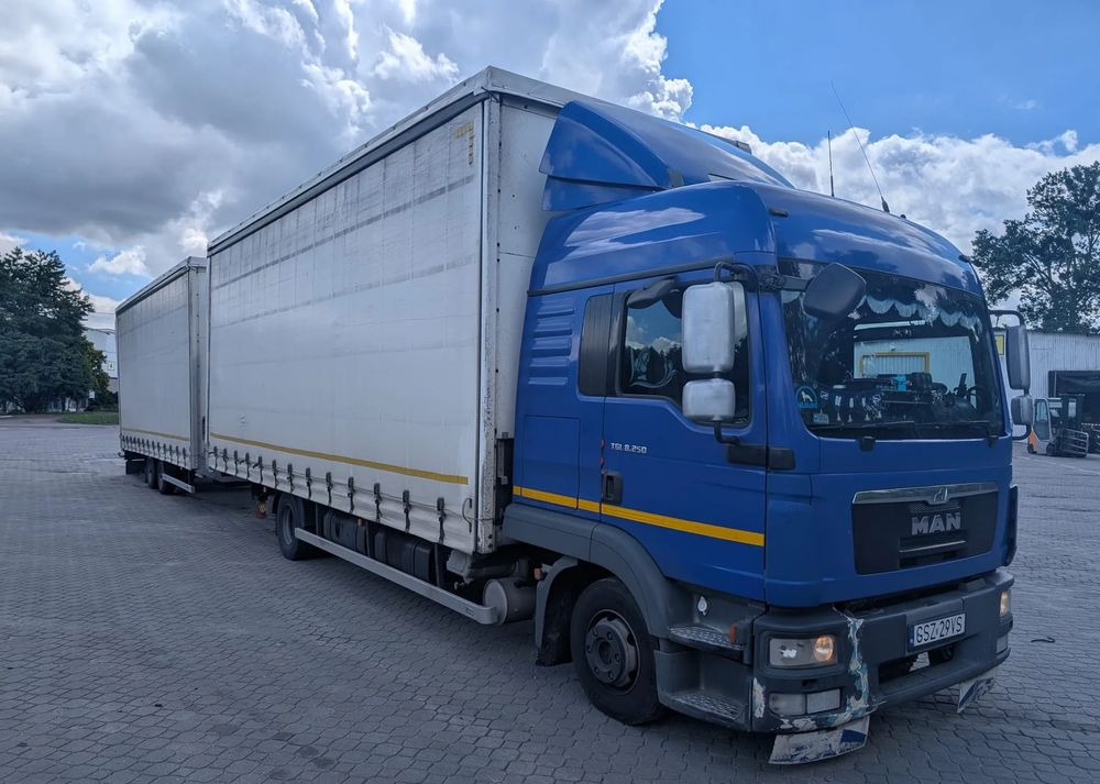 MAN TGL 8.250 - Φορτηγό μουσαμάς: φωτογραφία 5 MAN TGL 8.250 - Φορτηγό μουσαμάς: φωτογραφία 5