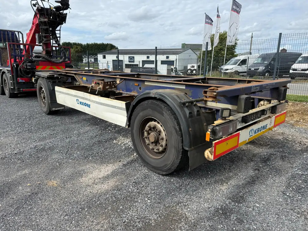 Krone AZ *BDF*2 essieux* - Ρυμούλκα μεταφοράς εμπορευματοκιβωτίων/ Κινητό αμάξωμα: φωτογραφία 3 Krone AZ *BDF*2 essieux* - Ρυμούλκα μεταφοράς εμπορευματοκιβωτίων/ Κινητό αμάξωμα: φωτογραφία 3