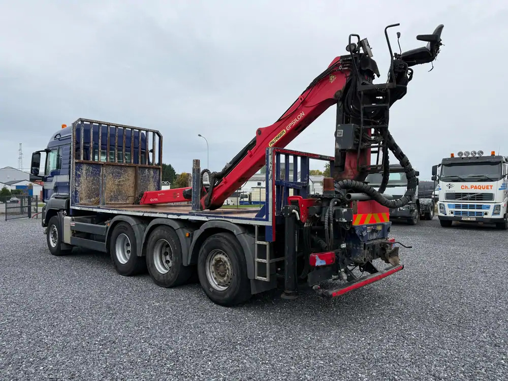 MAN TGS 35.440 *Epsilon Q170L*TRIDEM*Intarder - Φορτηγό με ανοιχτή καρότσα, Φορτηγό με γερανό: φωτογραφία 3 MAN TGS 35.440 *Epsilon Q170L*TRIDEM*Intarder - Φορτηγό με ανοιχτή καρότσα, Φορτηγό με γερανό: φωτογραφία 3