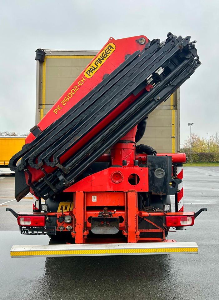 DAF DAF XF 460 FAN + PALFINGER + 16mtr + Lenkachse + EURO 6 - Φορτηγό μουσαμάς, Φορτηγό με γερανό: φωτογραφία 4 DAF DAF XF 460 FAN + PALFINGER + 16mtr + Lenkachse + EURO 6 - Φορτηγό μουσαμάς, Φορτηγό με γερανό: φωτογραφία 4