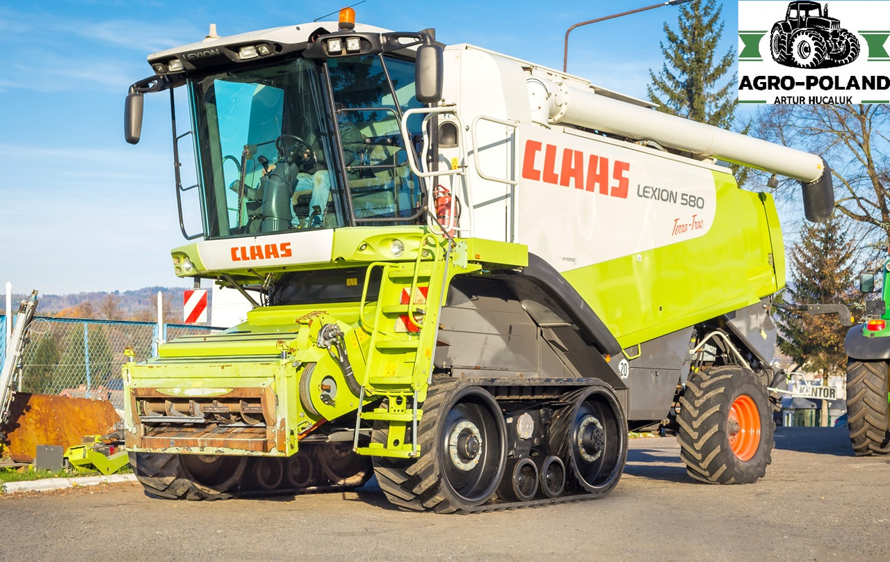 CLAAS LEXION 580 TT - 3326 h - 2008 ROK - QUANTIMETER + VARIO 750 - LASER PILOT - Θεριζοαλωνιστική μηχανή: φωτογραφία 2 CLAAS LEXION 580 TT - 3326 h - 2008 ROK - QUANTIMETER + VARIO 750 - LASER PILOT - Θεριζοαλωνιστική μηχανή: φωτογραφία 2