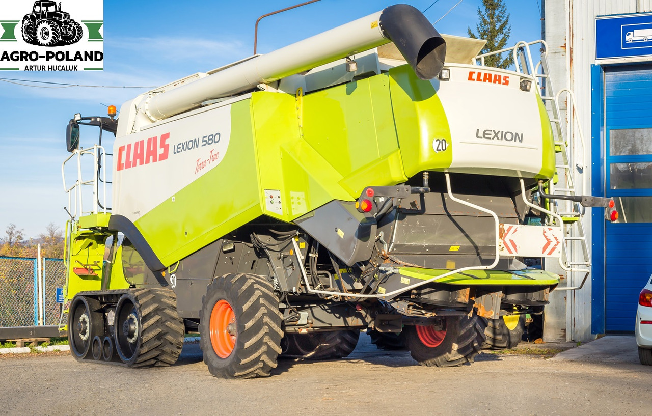 CLAAS LEXION 580 TT - 3326 h - 2008 ROK - QUANTIMETER + VARIO 750 - LASER PILOT - Θεριζοαλωνιστική μηχανή: φωτογραφία 4 CLAAS LEXION 580 TT - 3326 h - 2008 ROK - QUANTIMETER + VARIO 750 - LASER PILOT - Θεριζοαλωνιστική μηχανή: φωτογραφία 4