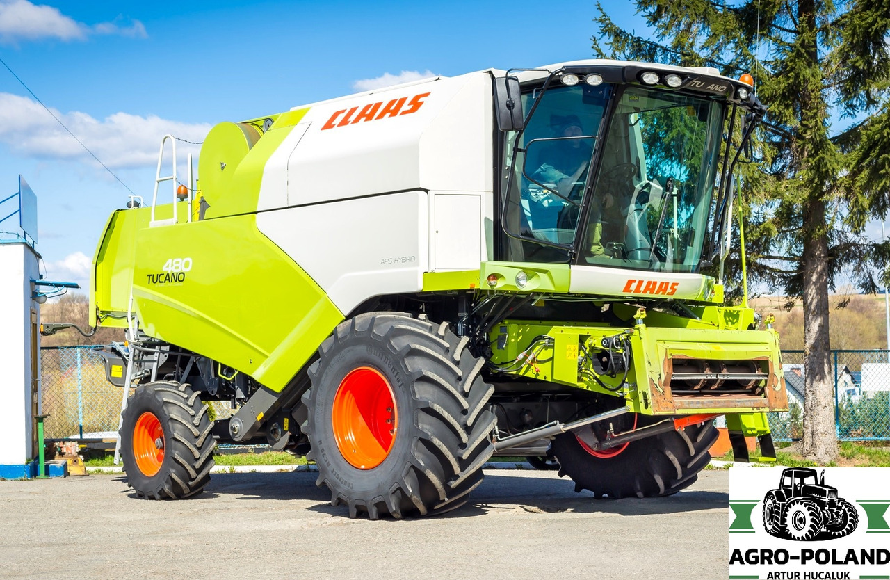 Claas TUCANO 480 - 2011 + VARIO 750 - 2236 h - Θεριζοαλωνιστική μηχανή: φωτογραφία 1 Claas TUCANO 480 - 2011 + VARIO 750 - 2236 h - Θεριζοαλωνιστική μηχανή: φωτογραφία 1