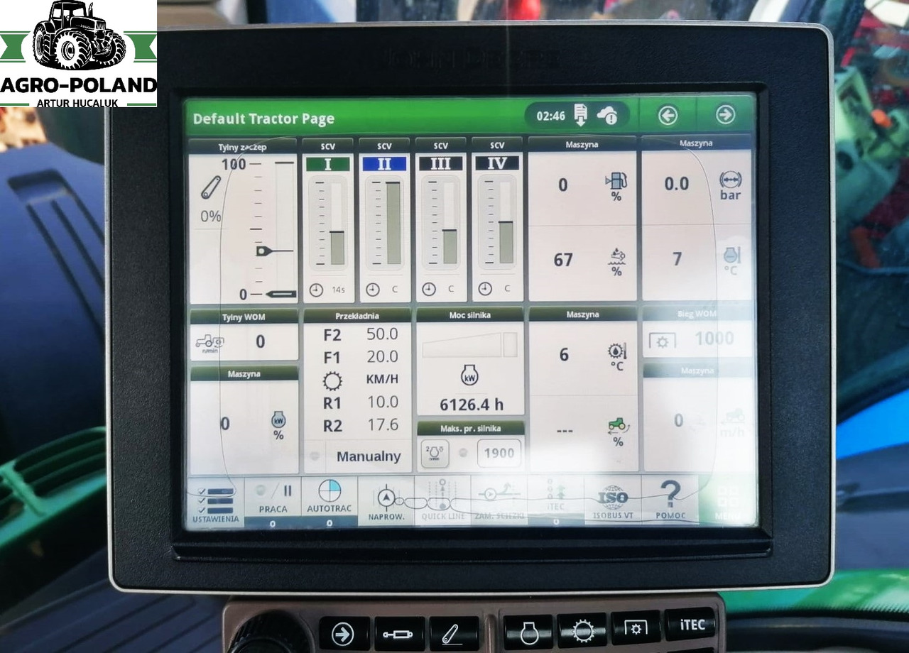JOHN DEERE 7310 R - TLS - 50 km/h - 2014 - 6126 h - Τρακτέρ: φωτογραφία 5 JOHN DEERE 7310 R - TLS - 50 km/h - 2014 - 6126 h - Τρακτέρ: φωτογραφία 5