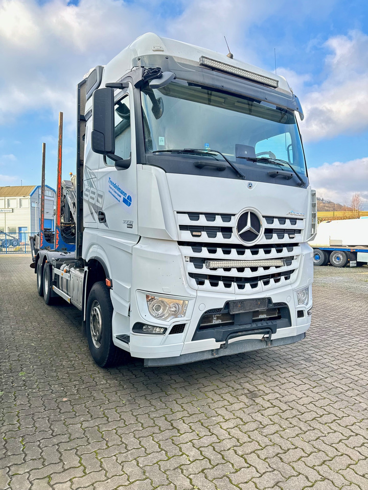 Mercedes Arocs 3358 L 6x4 Radstand 4500 Arocs 3358 L 6x4 Blatt-Luft Gefedert - Φορτηγό ξυλείας: φωτογραφία 5 Mercedes Arocs 3358 L 6x4 Radstand 4500 Arocs 3358 L 6x4 Blatt-Luft Gefedert - Φορτηγό ξυλείας: φωτογραφία 5