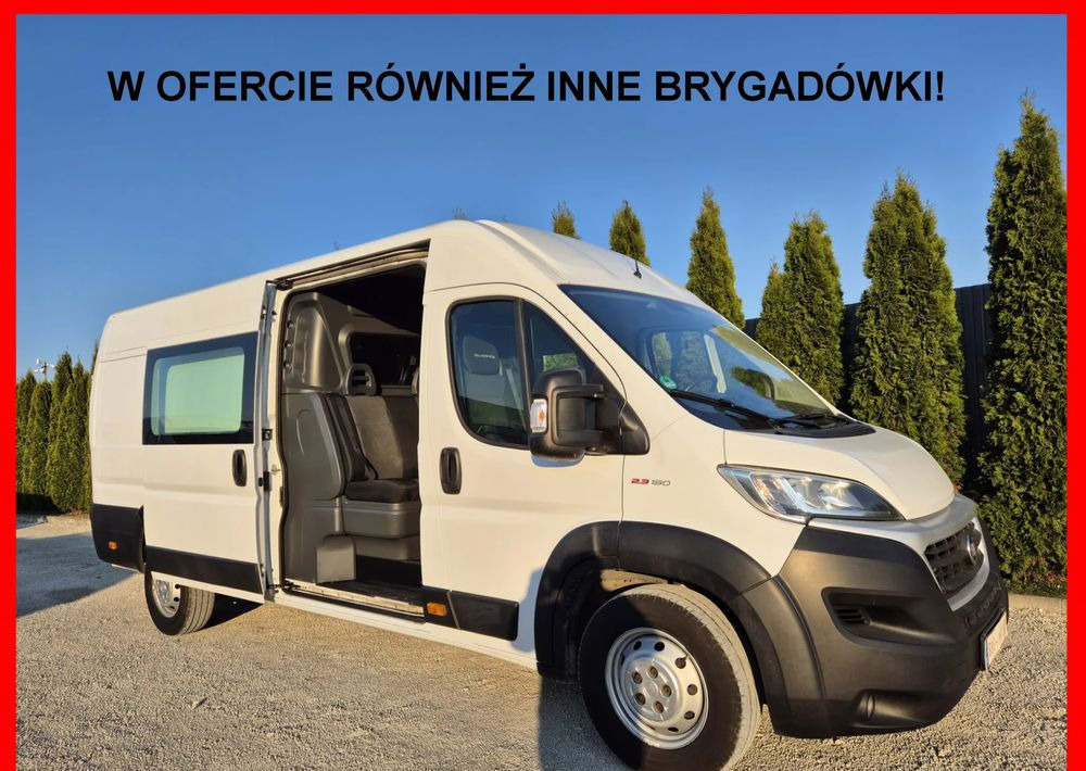 Fiat Ducato 2.3 150KM Brygadówka Maxi L4h2 - Διπλοκάμπινο ελαφρύ επαγγελματικό: φωτογραφία 1 Fiat Ducato 2.3 150KM Brygadówka Maxi L4h2 - Διπλοκάμπινο ελαφρύ επαγγελματικό: φωτογραφία 1