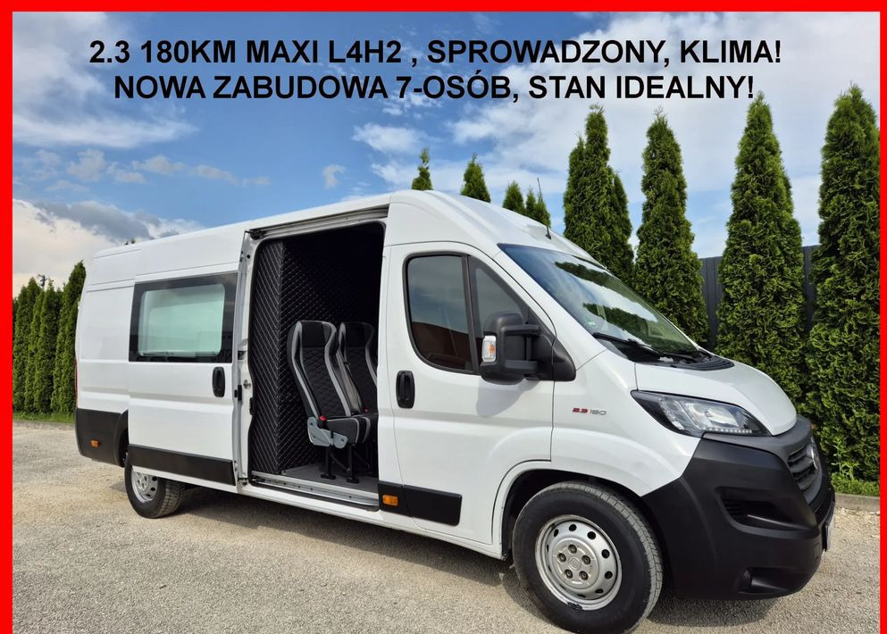 Fiat Ducato 2.3 180KM Maxi Nowa Zabudowa Dubel - Διπλοκάμπινο ελαφρύ επαγγελματικό: φωτογραφία 1 Fiat Ducato 2.3 180KM Maxi Nowa Zabudowa Dubel - Διπλοκάμπινο ελαφρύ επαγγελματικό: φωτογραφία 1