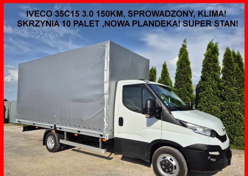 Iveco 35C15 3.0 150KM, Burto-Plandeka - Μικρό φορτηγό με καρότσα: φωτογραφία 1 Iveco 35C15 3.0 150KM, Burto-Plandeka - Μικρό φορτηγό με καρότσα: φωτογραφία 1