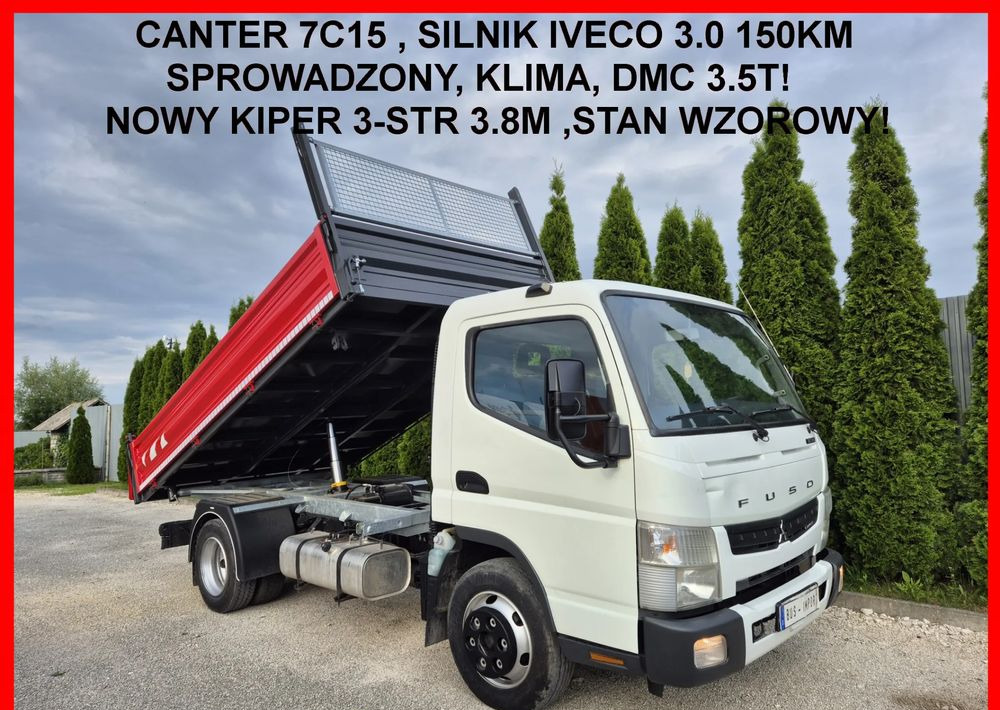 Mitsubishi Canter 7C15 3.0 150KM Silnik Iveco - Όχημα με ανατρεπομενη καροτσα: φωτογραφία 1 Mitsubishi Canter 7C15 3.0 150KM Silnik Iveco - Όχημα με ανατρεπομενη καροτσα: φωτογραφία 1