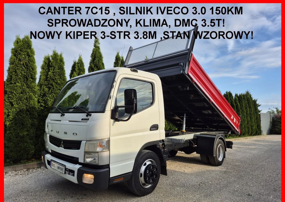 Mitsubishi Canter 7C15 3.0 150KM Silnik Iveco - Όχημα με ανατρεπομενη καροτσα: φωτογραφία 2 Mitsubishi Canter 7C15 3.0 150KM Silnik Iveco - Όχημα με ανατρεπομενη καροτσα: φωτογραφία 2
