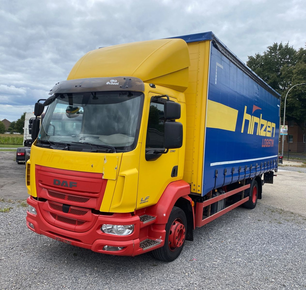 DAF LF 14.290 Pritsche mit LBW - Φορτηγό μουσαμάς: φωτογραφία 1 DAF LF 14.290 Pritsche mit LBW - Φορτηγό μουσαμάς: φωτογραφία 1