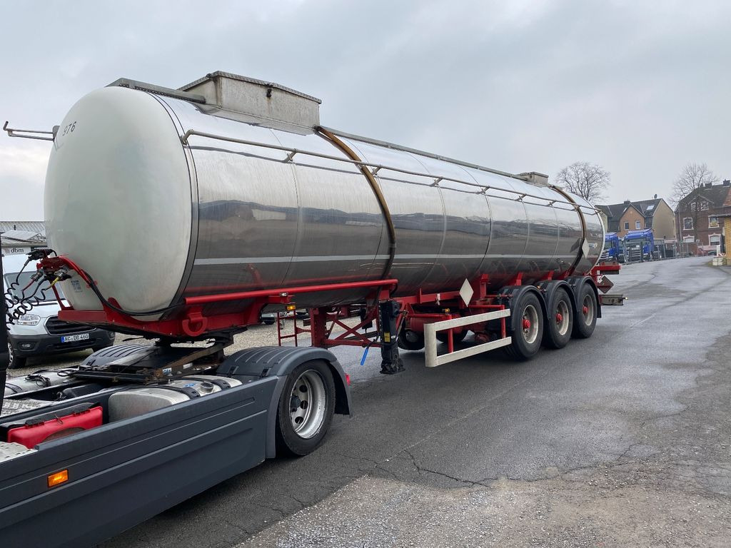 Hendricks Chemie L4BH/26.000 l 1 Kammer/ Chassis:Krause - Επικαθήμενο βυτίο: φωτογραφία 4 Hendricks Chemie L4BH/26.000 l 1 Kammer/ Chassis:Krause - Επικαθήμενο βυτίο: φωτογραφία 4