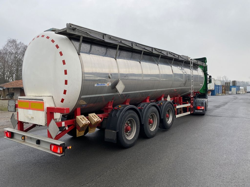 Hendricks Chemie L4BH/26.000 l 1 Kammer/ Chassis:Krause - Επικαθήμενο βυτίο: φωτογραφία 2 Hendricks Chemie L4BH/26.000 l 1 Kammer/ Chassis:Krause - Επικαθήμενο βυτίο: φωτογραφία 2