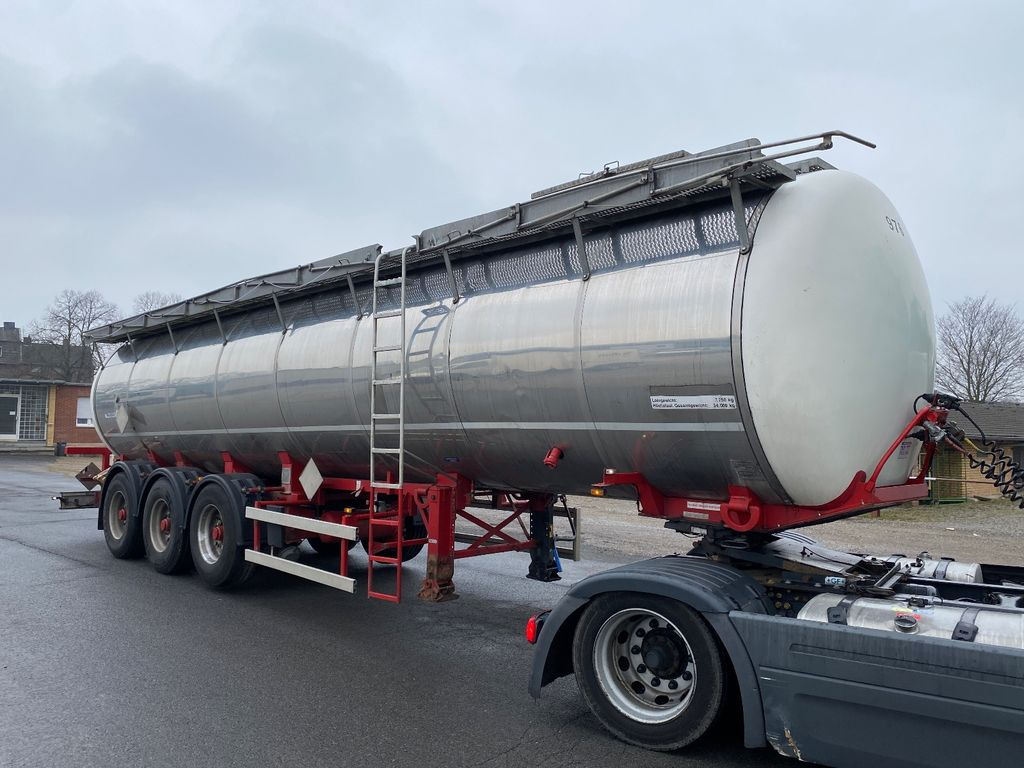Hendricks Chemie L4BH/26.000 l 1 Kammer/ Chassis:Krause - Επικαθήμενο βυτίο: φωτογραφία 3 Hendricks Chemie L4BH/26.000 l 1 Kammer/ Chassis:Krause - Επικαθήμενο βυτίο: φωτογραφία 3