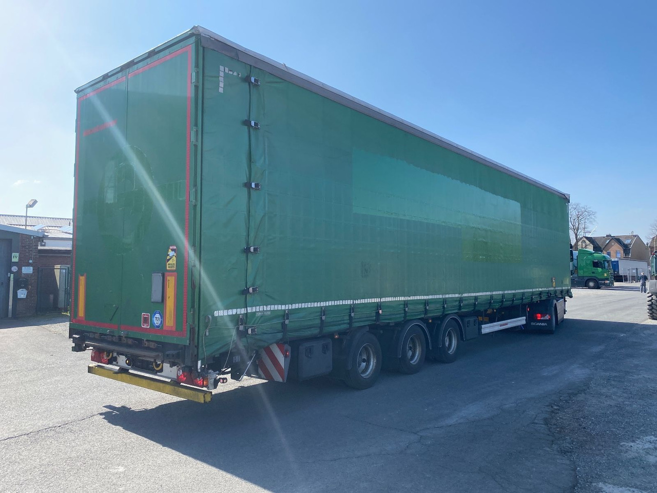 Kässbohrer 3-achs Mega/verbreiterbar + Rollboden Aircargo!! - Επικαθήμενο κουρτίνα: φωτογραφία 2 Kässbohrer 3-achs Mega/verbreiterbar + Rollboden Aircargo!! - Επικαθήμενο κουρτίνα: φωτογραφία 2
