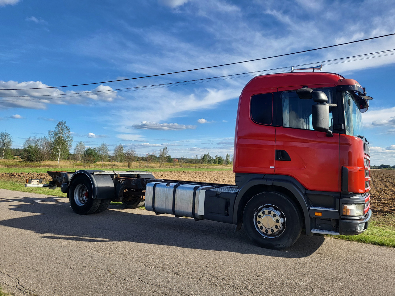 SCANIA 124 - Φορτηγό σασί: φωτογραφία 3 SCANIA 124 - Φορτηγό σασί: φωτογραφία 3