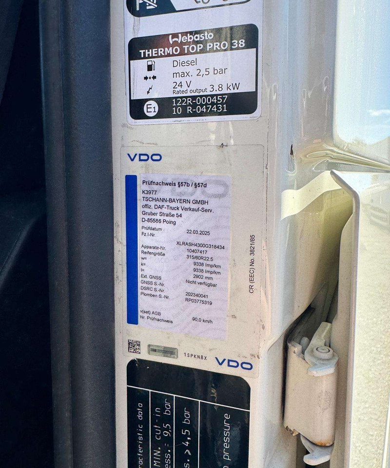 DAF XF480 SSC Retarda - Φορτηγό σασί: φωτογραφία 4 DAF XF480 SSC Retarda - Φορτηγό σασί: φωτογραφία 4