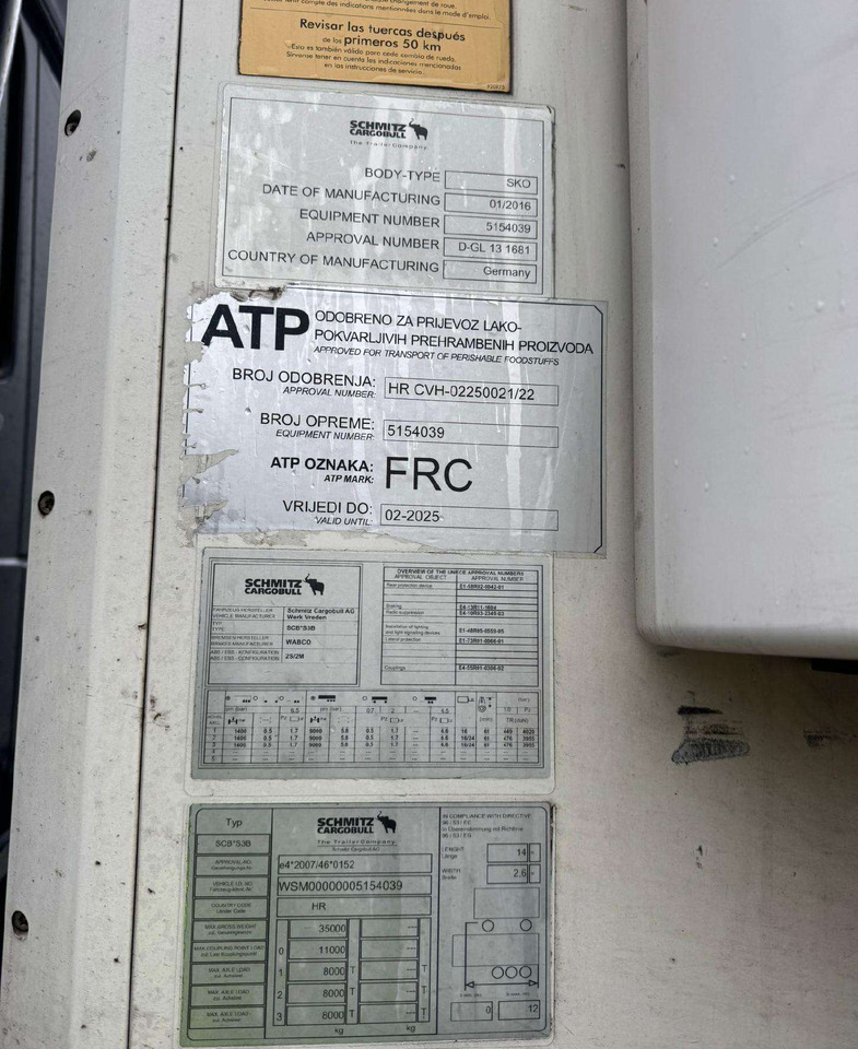 Schmitz Standart 7 cm multitemp - Επικαθήμενο ψυγείο: φωτογραφία 4 Schmitz Standart 7 cm multitemp - Επικαθήμενο ψυγείο: φωτογραφία 4