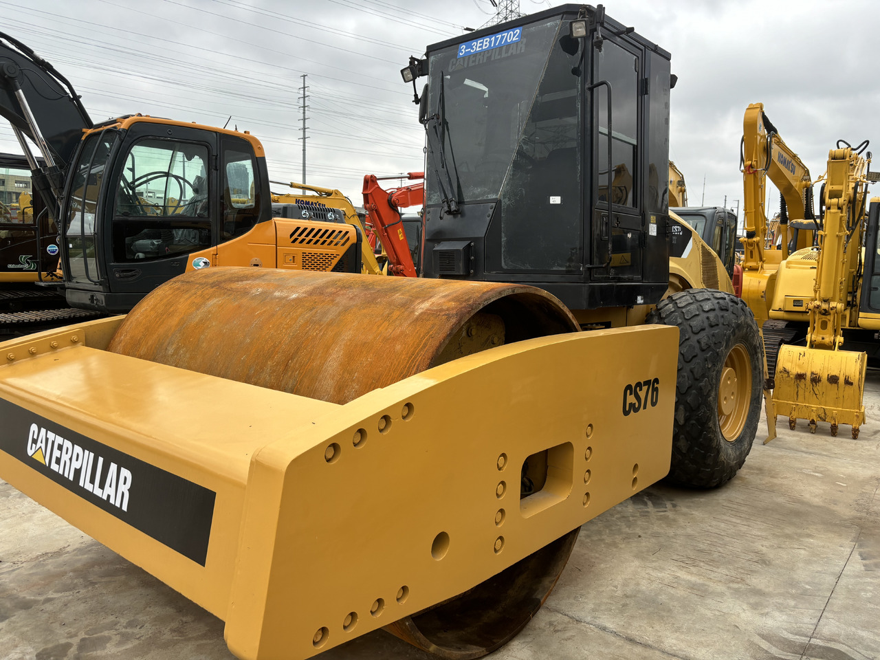 CATERPILLAR CS76 road roller Road construction - Ασφαλτικός οδοστρωτήρας: φωτογραφία 2 CATERPILLAR CS76 road roller Road construction - Ασφαλτικός οδοστρωτήρας: φωτογραφία 2