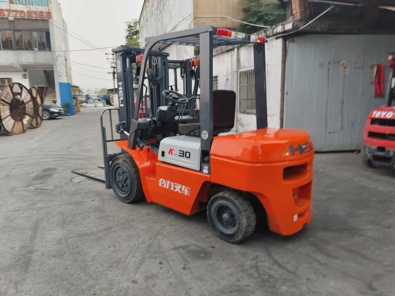 HELI k30 used diesel forklift Customizable mast clamps - Πετρελαιοκίνητο περονοφόρο: φωτογραφία 3 HELI k30 used diesel forklift Customizable mast clamps - Πετρελαιοκίνητο περονοφόρο: φωτογραφία 3