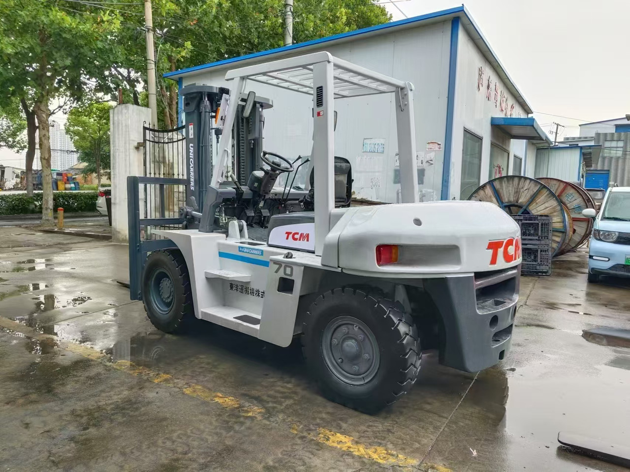 TCM FD70 japan brand 7 ton forklift used Customizable mast clamp side shift - Πετρελαιοκίνητο περονοφόρο: φωτογραφία 2 TCM FD70 japan brand 7 ton forklift used Customizable mast clamp side shift - Πετρελαιοκίνητο περονοφόρο: φωτογραφία 2