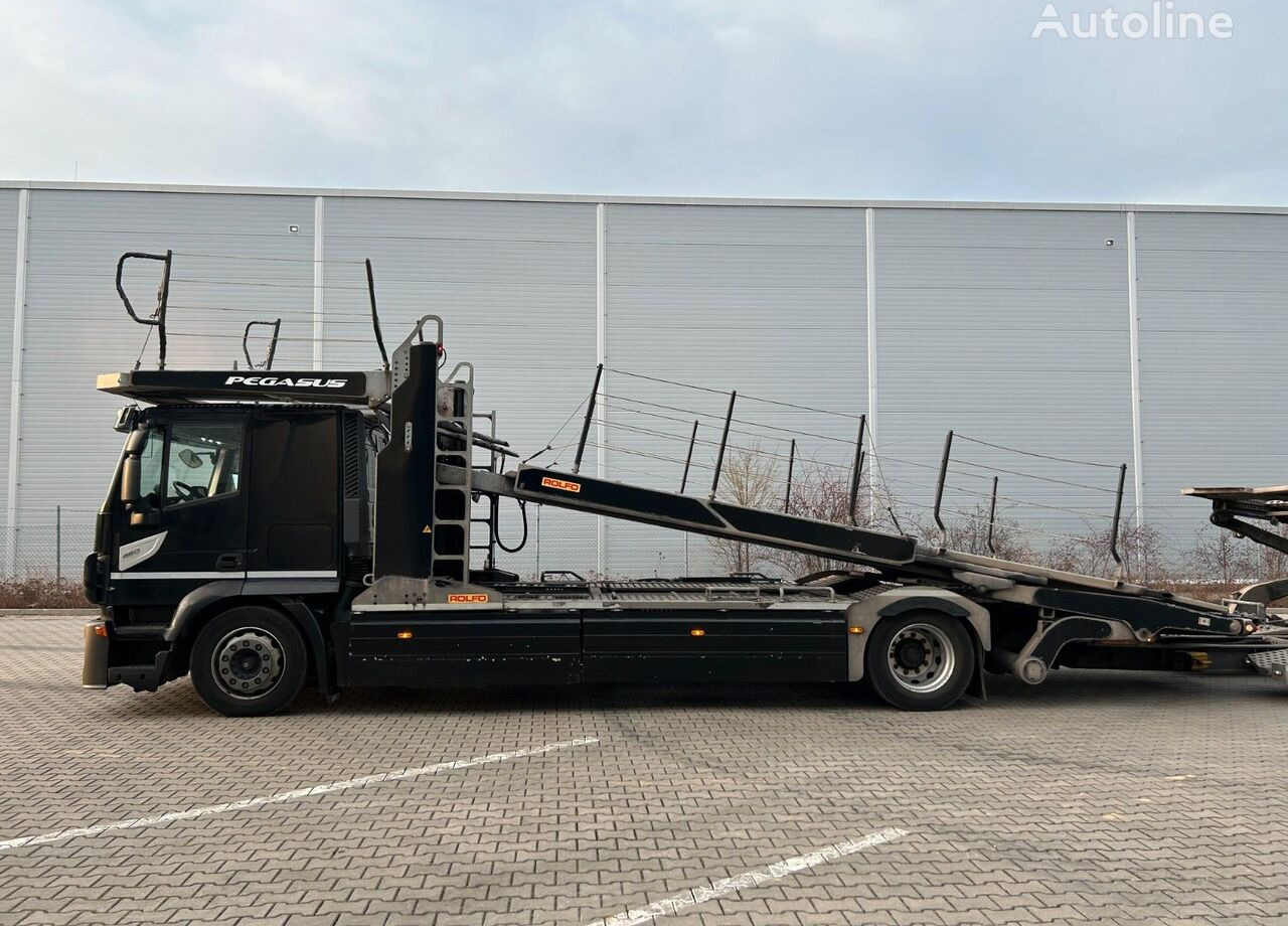 IVECO Stralis 460 + car transporter trailer - Φορτηγό αυτοκινητάμαξα: φωτογραφία 2 IVECO Stralis 460 + car transporter trailer - Φορτηγό αυτοκινητάμαξα: φωτογραφία 2
