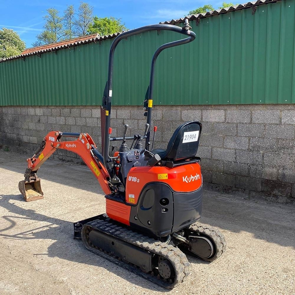 Kubota U10-3 - Μίνι εκσκαφέας: φωτογραφία 4 Kubota U10-3 - Μίνι εκσκαφέας: φωτογραφία 4