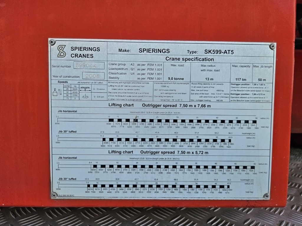 Spierings AT5 - 599 - Αυτοανεγειρόμενος γερανός: φωτογραφία 4 Spierings AT5 - 599 - Αυτοανεγειρόμενος γερανός: φωτογραφία 4
