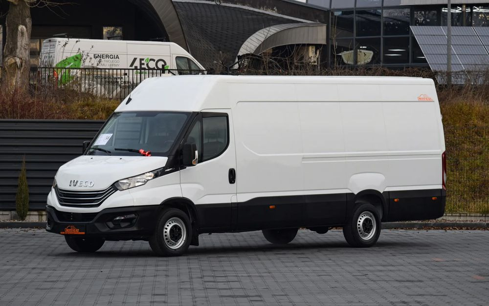 Iveco DAILY MAXI 35S14 / 2.3 - 140 KM / AUTOMAT HI-MATIC / NOWY MODEL / 3 OSOBY / DOSTAWCZE / BLASZAK / KAMERA COFANIA / TEMPOMAT / KLIMA / 2022 / SERWISOWANY / SPROWADZONY Z NIEMIEC - Βαν: φωτογραφία 1 Iveco DAILY MAXI 35S14 / 2.3 - 140 KM / AUTOMAT HI-MATIC / NOWY MODEL / 3 OSOBY / DOSTAWCZE / BLASZAK / KAMERA COFANIA / TEMPOMAT / KLIMA / 2022 / SERWISOWANY / SPROWADZONY Z NIEMIEC - Βαν: φωτογραφία 1
