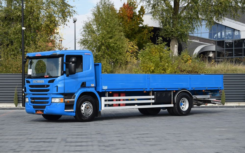 Scania P250 / EURO 6 / SKRZYNIA 7.8 M / WINDA DHOLLANDIA / PODUSZKI NA TYLNEJ OSI / RETARDER / KLIMA / TEMPOMAT / SERWISOWANY / SPROWADZONY - Φορτηγό με ανοιχτή καρότσα: φωτογραφία 1 Scania P250 / EURO 6 / SKRZYNIA 7.8 M / WINDA DHOLLANDIA / PODUSZKI NA TYLNEJ OSI / RETARDER / KLIMA / TEMPOMAT / SERWISOWANY / SPROWADZONY - Φορτηγό με ανοιχτή καρότσα: φωτογραφία 1