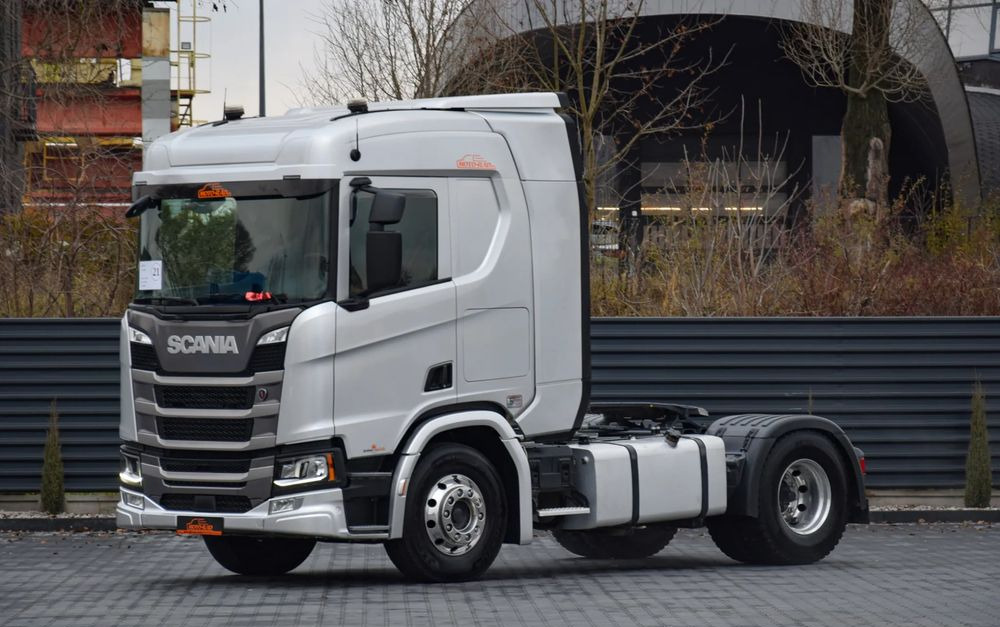 Scania R450 / HYDRAULIKA / RETARDER / ACC / KLIMA / FULL LEDY / ALUFELGI / SERWISOWANA / SPROWADZONA - Τράκτορας: φωτογραφία 1 Scania R450 / HYDRAULIKA / RETARDER / ACC / KLIMA / FULL LEDY / ALUFELGI / SERWISOWANA / SPROWADZONA - Τράκτορας: φωτογραφία 1