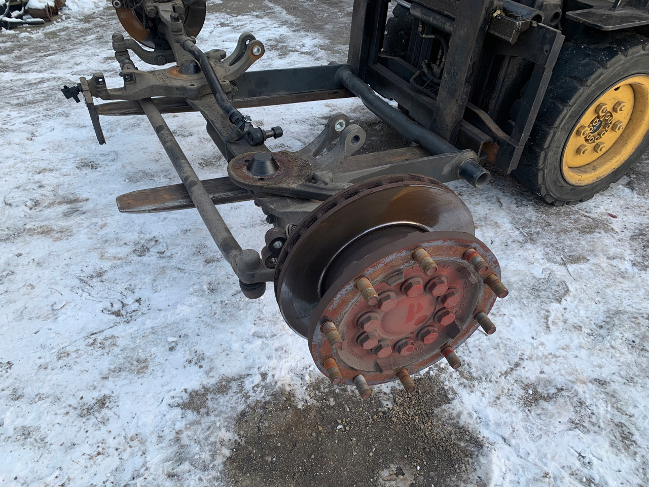 OŚ PRZEDNIA MERCEDES ACTROS MP4 ANTOS F-8.0/C22.5 - Εμπρός άξονας για Φορτηγό: φωτογραφία 3 OŚ PRZEDNIA MERCEDES ACTROS MP4 ANTOS F-8.0/C22.5 - Εμπρός άξονας για Φορτηγό: φωτογραφία 3