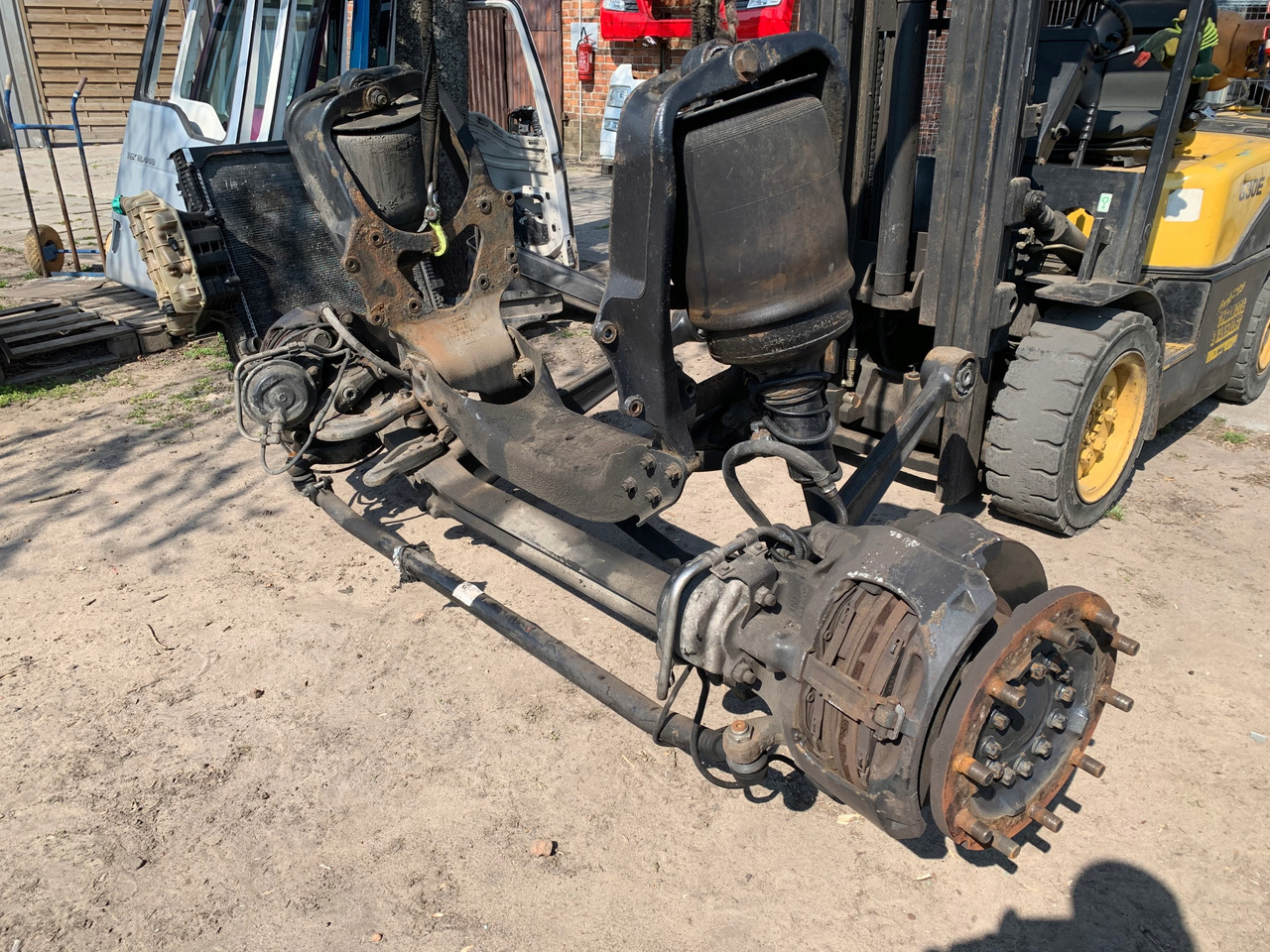 PRZEDNIA OŚ MAN TGX TGS TGA LOWDECK LOW DECK KMPL - Εμπρός άξονας για Φορτηγό: φωτογραφία 5 PRZEDNIA OŚ MAN TGX TGS TGA LOWDECK LOW DECK KMPL - Εμπρός άξονας για Φορτηγό: φωτογραφία 5