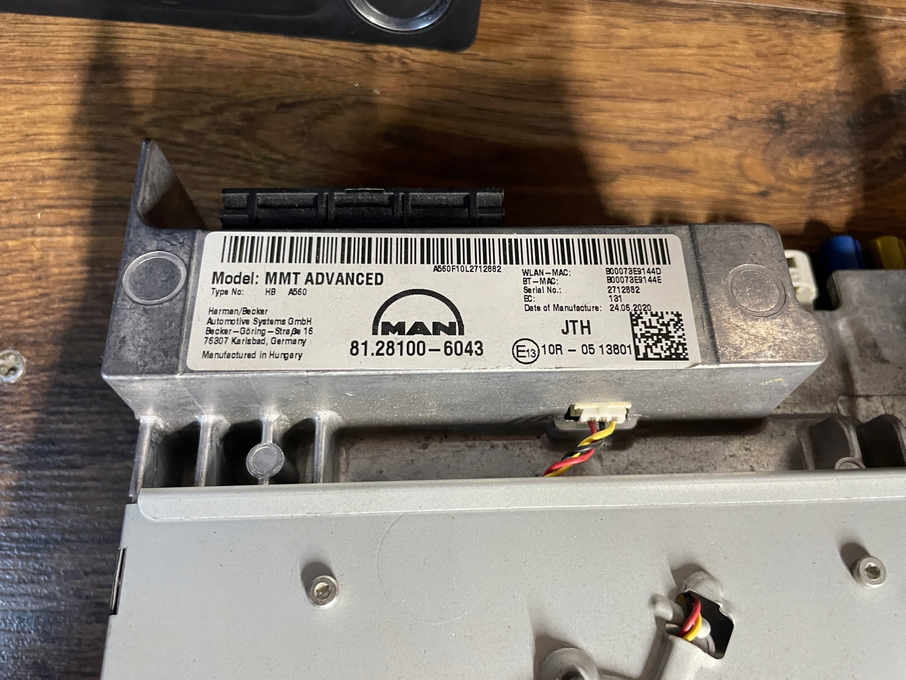 RADIO NAWIGACJA MAN TGS TGX EURO 6 81281006043 WYMIENIONY WYŚWIETLACZ - Σύστημα πλοήγησης για Φορτηγό: φωτογραφία 4 RADIO NAWIGACJA MAN TGS TGX EURO 6 81281006043 WYMIENIONY WYŚWIETLACZ - Σύστημα πλοήγησης για Φορτηγό: φωτογραφία 4