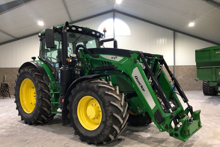 John Deere 6155R - Τρακτέρ: φωτογραφία 2 John Deere 6155R - Τρακτέρ: φωτογραφία 2